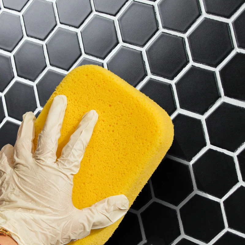Epoxy color sand beauty seam Floor cleaning sponge Wiper Special Marbles Mosaic caulk wiper Car clean Care for Construction tool