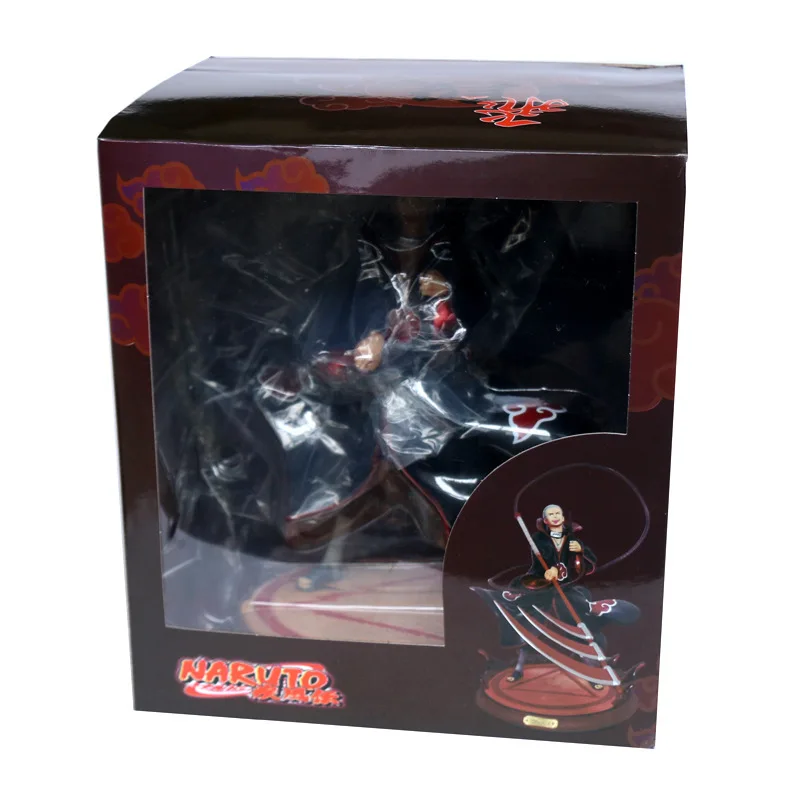 

Naruto Akatsuki Zombie Duo Hidan Bold and Unconstrained Arrogance GK PVC Model Statue Toy Gift Akatsuki Uchiha Itachi