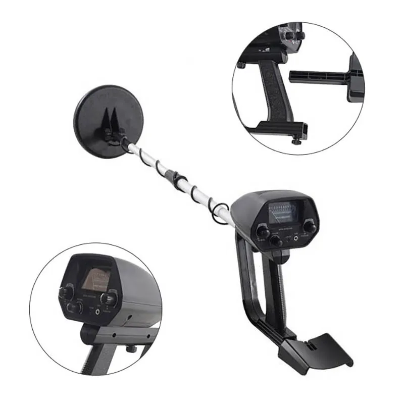 

Professional Metal Detector Waterproof Lightweight Underground Battery Powered High Sensitivity Pinpointing Metal Detector