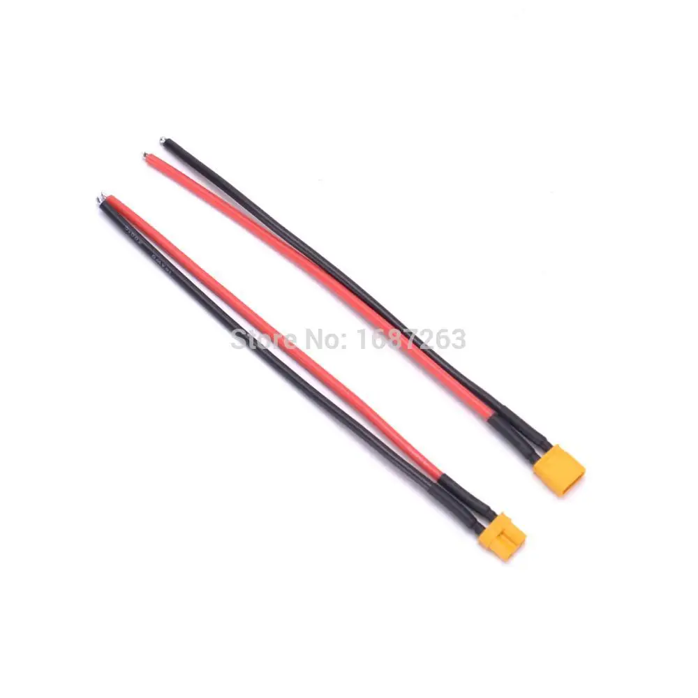 Мужской или женский разъем XT30 с силиконовым проводом 16 awg кабель для зарядки