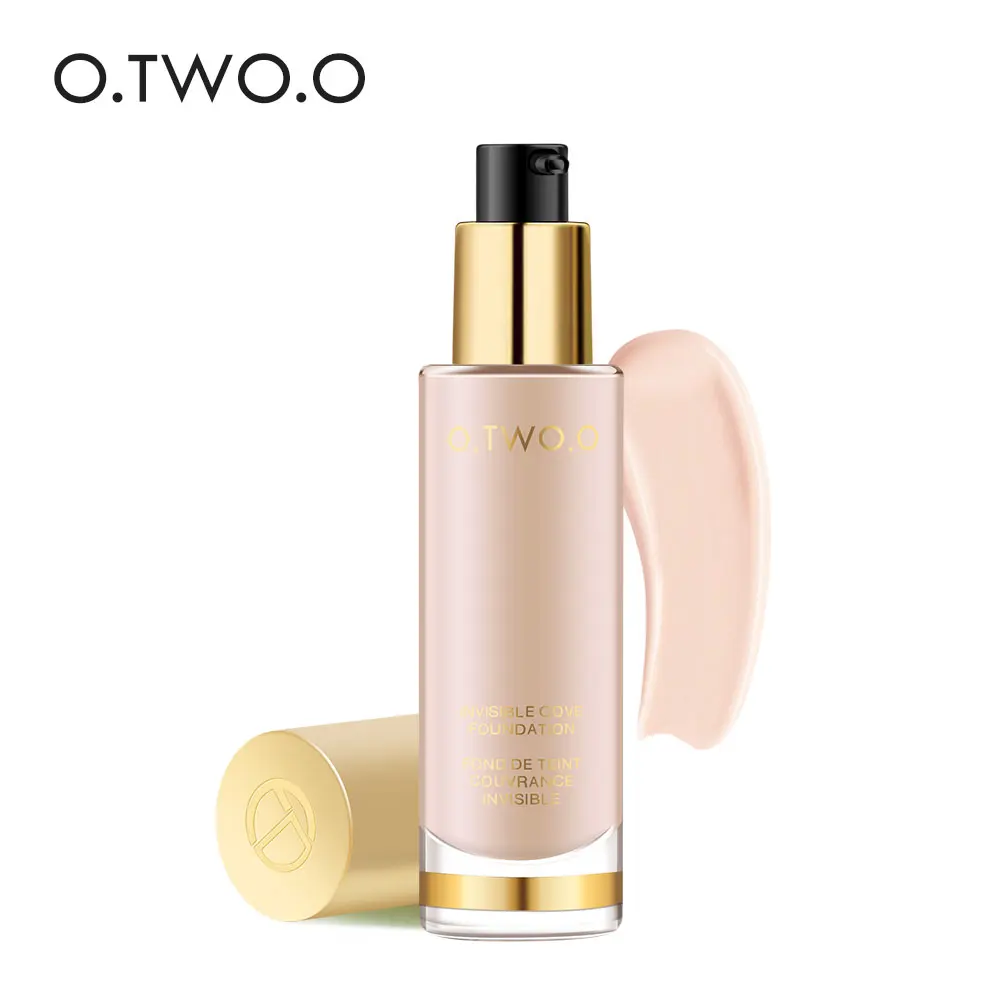O.TWO.O 8 Colors Concealer Cosmetics Liquid Foundation Make Up Whitening Moisturizer Oil-control Waterproof Face Care Makeup |