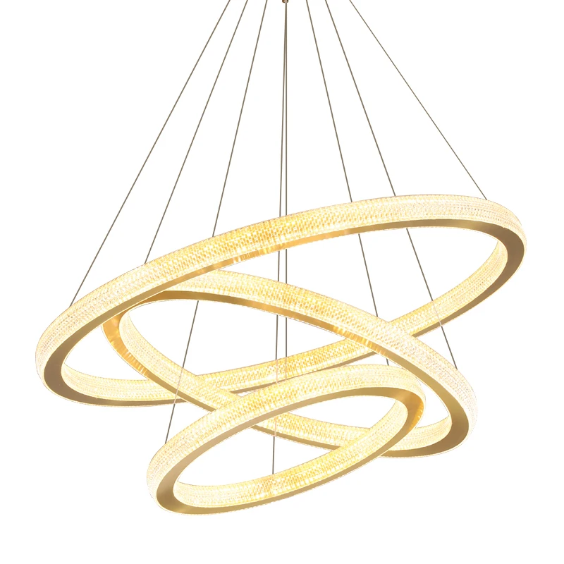 

Light luxury chandelier duplex building living room villa modern creative personality dining room atmospheric chandelier