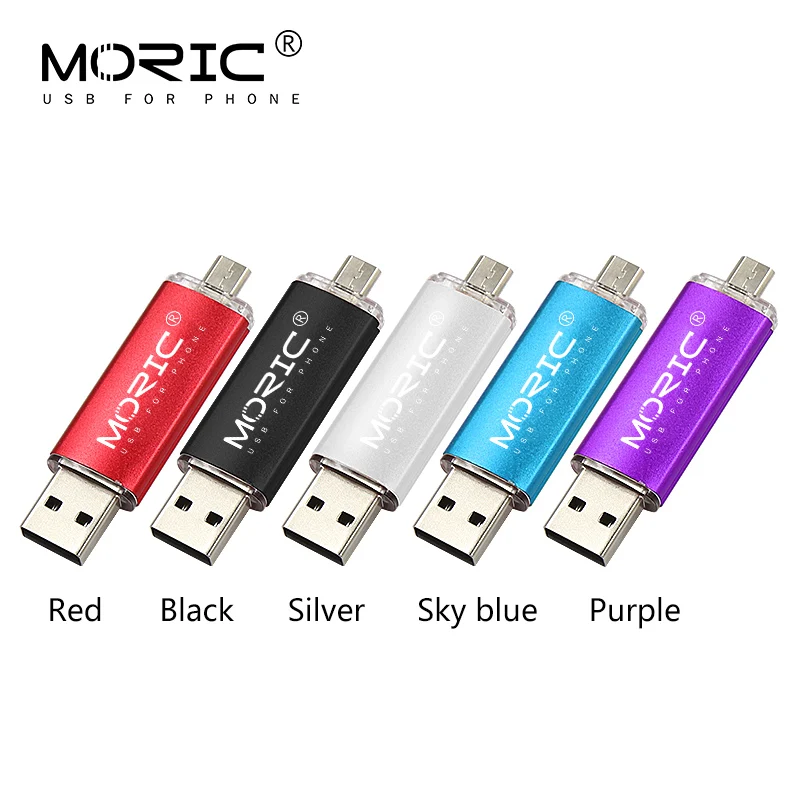 Флеш накопитель moric otg 2. 0 USB флеш высокого качества 128 ГБ Micro Usb флешка 16 32 64 для Dev|USB