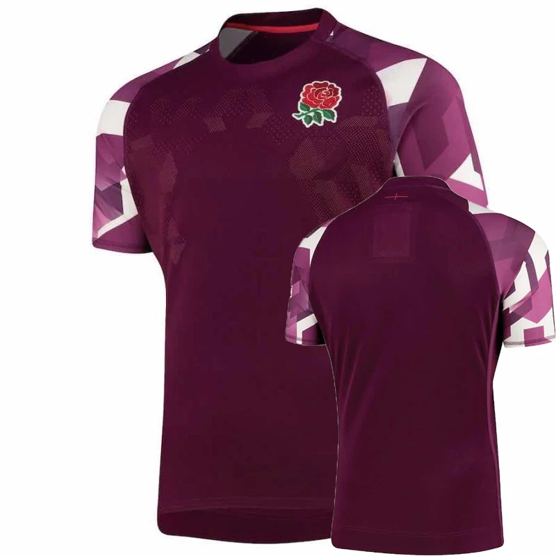 

2021 England Rugby Training clothes Men's Replica Jersey Sport Shirt Size: S-5XL