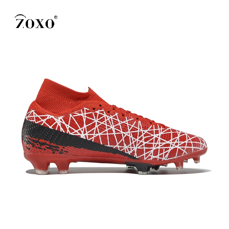 

Кроссовки ZOXO мужские спортивные, удобные футбольные бутсы, высокие уличные спортивные тренировочные бутсы, Fg Футбольная обувь