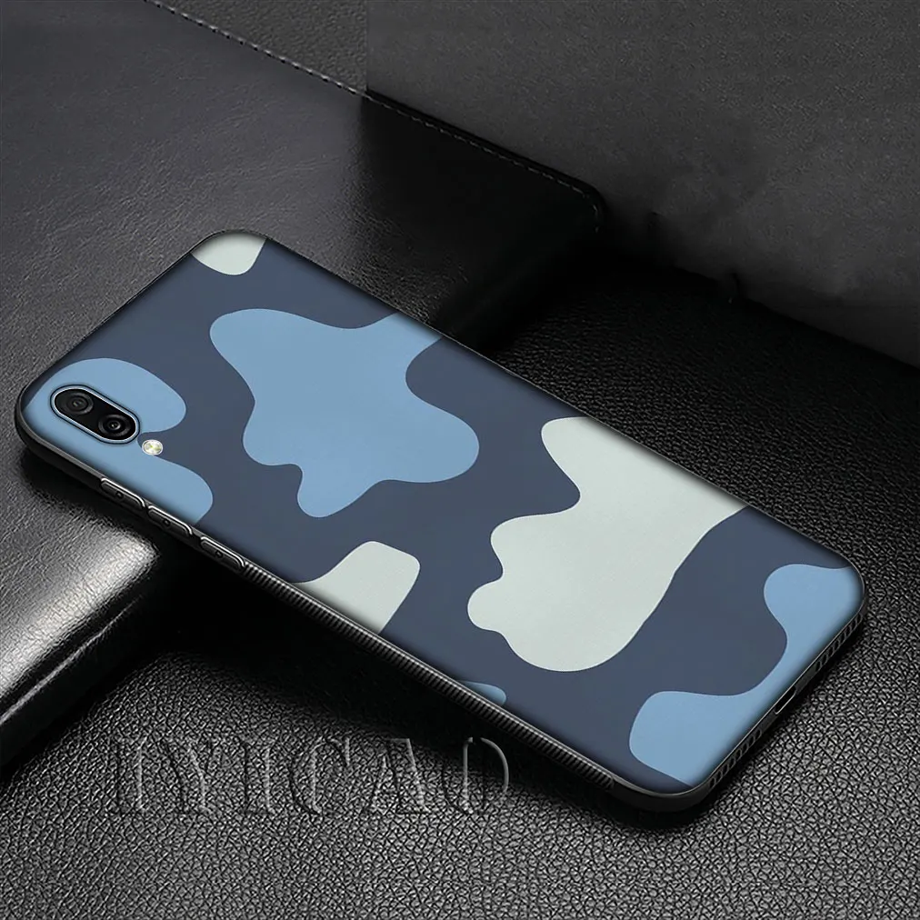 Мягкий силиконовый чехол IYICAO с камуфляжным рисунком для Huawei P30 P20 Pro P10 P9 Lite Mini 2017 2016