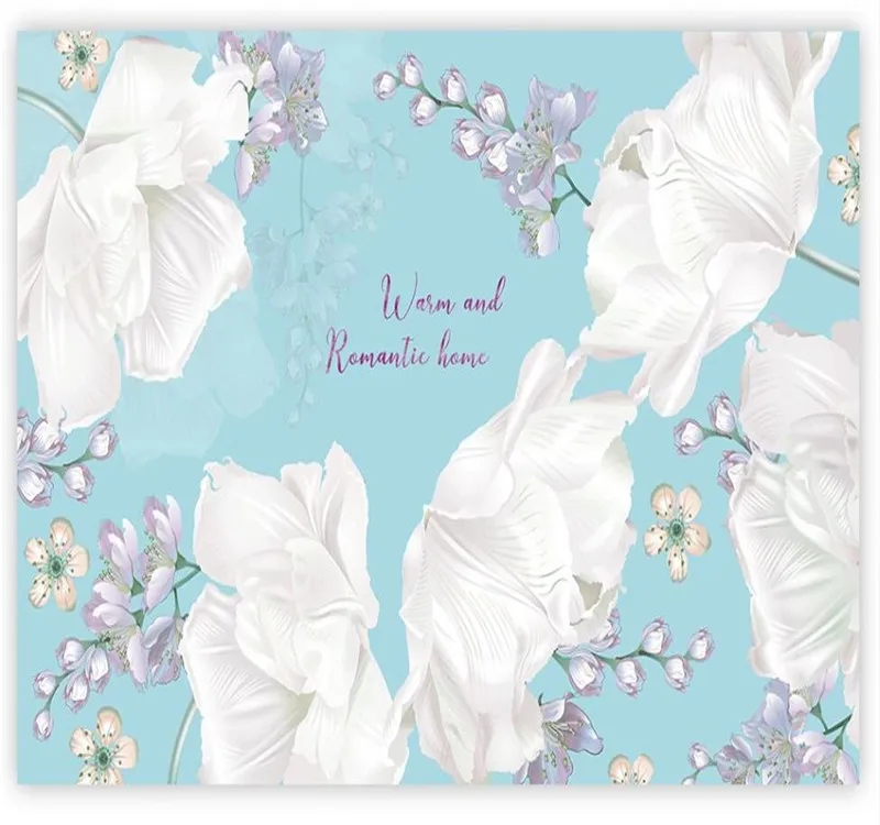 Большие Настенные обои на заказ розовые фиолетовые современные минималистичные