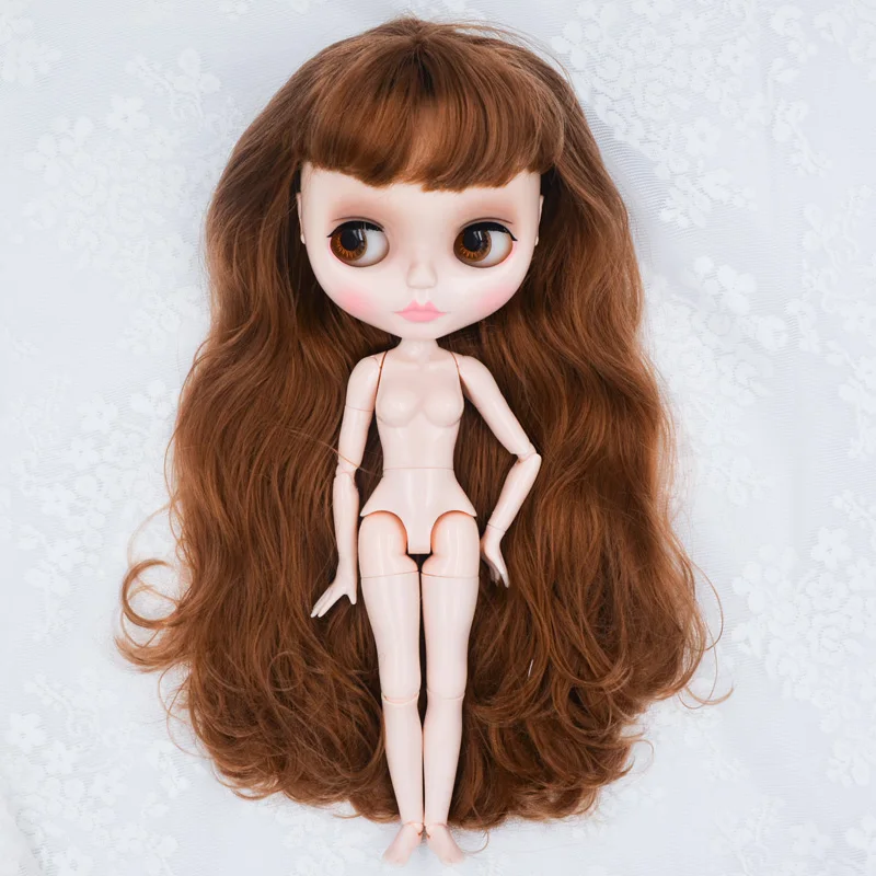 YM08 Neo Blyth кукла NBL Заказная блестящее лицо, 1/6 BJD шарнирная кукла Ob24 кукла Blyth для девочки, игрушки для детей YM01 - Цвет: YM08