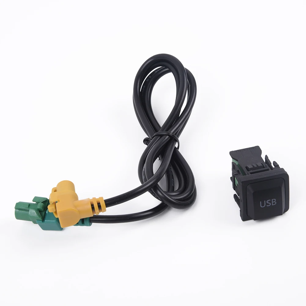 

Жгут проводов, USB-переключатель, управление интерьером, замена для Golf SCIROCCO RCD510 RNS315 MK5 MK6 On/off, портативный, прочный