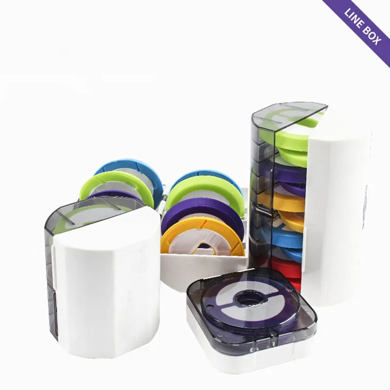 Fishing Main Line Box Winding Board Multifunctional 6/8/10/12 Silicone Main Spool Silicone Winding Main Coil Board Fishing  Box