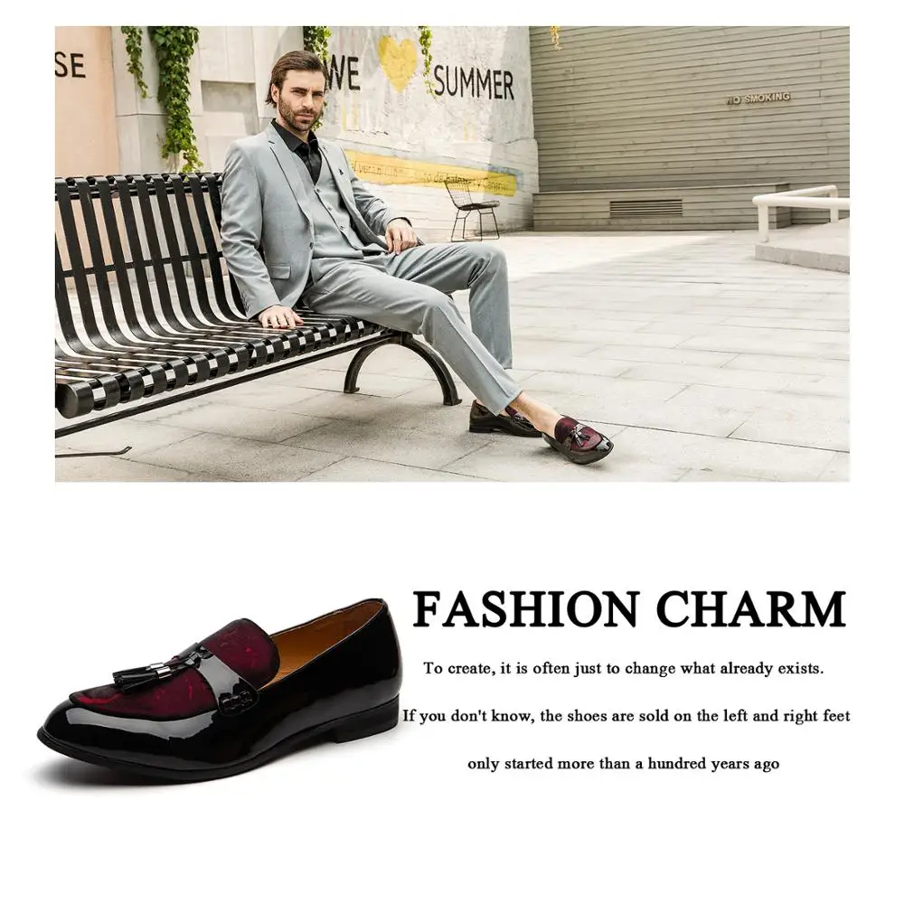 MeiJiaNa Brand Fashion Soft Artificial Leather Breathable Men's Shoes Slip-on Mocassins Men Loafers Red | Обувь