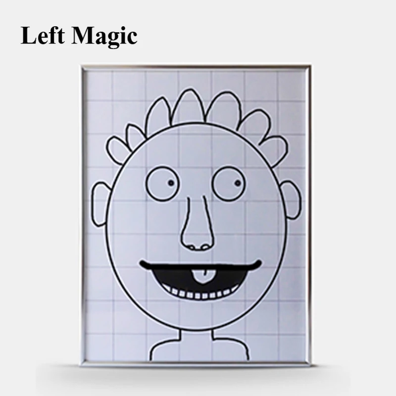 

Magic Ultimate Frame Abdomen Frame (Small,36cm*28cm) Magic Tricks Magician Stage Illusion Gimmick Props Comedy Mentalism Magie