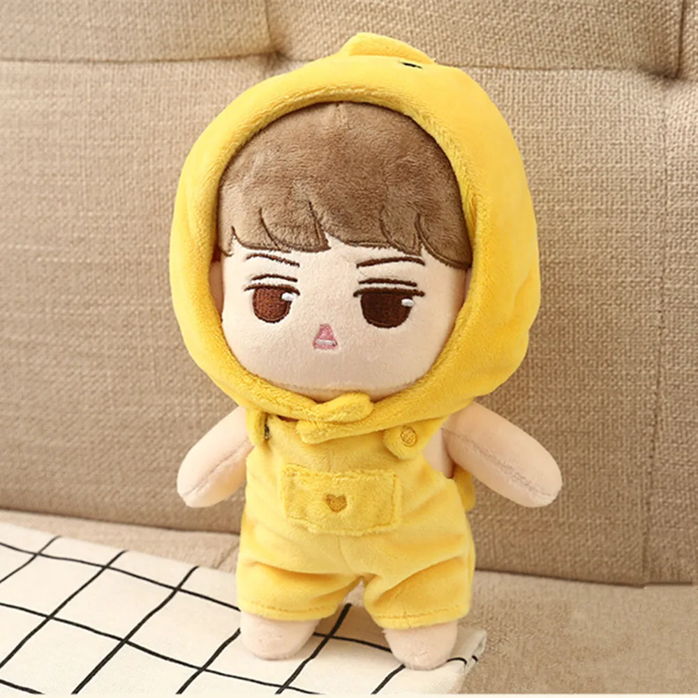 20 см Корея Kawaii Мультфильм Sehun плюшевые куклы игрушки плюшевая Мягкая кукла