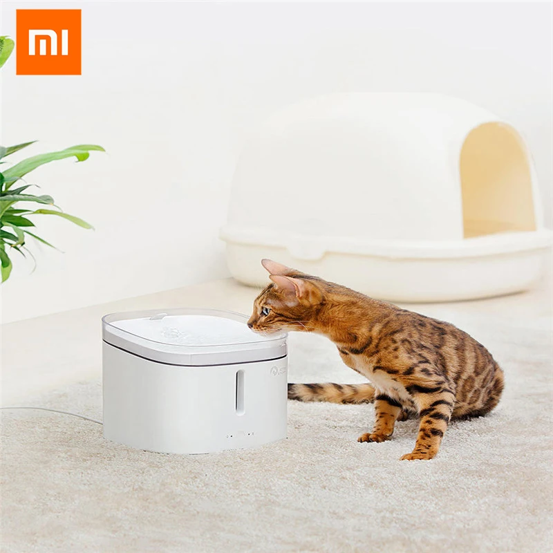 Xiaomi креативный простой диспенсер для воды для домашних животных для маленьких и крупных собак Щенок Кошка Питьевая чаша домашнее животное собаки кормушки товары для домашних животных