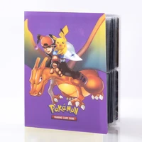 240pcs pokemon cards album book pokemon anime child trainer map card collectible holder folder game cards binder kids toys gift