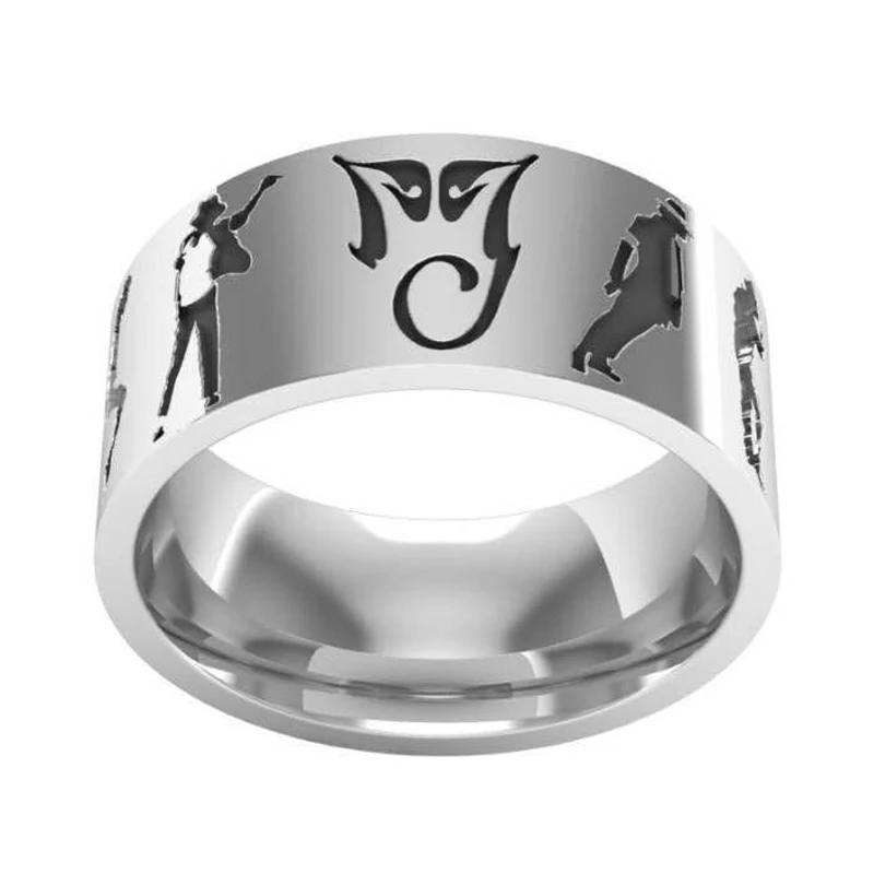 Кольцо Michael Jackson танцевальное кольцо из титановой стали для мужчин | Украшения и