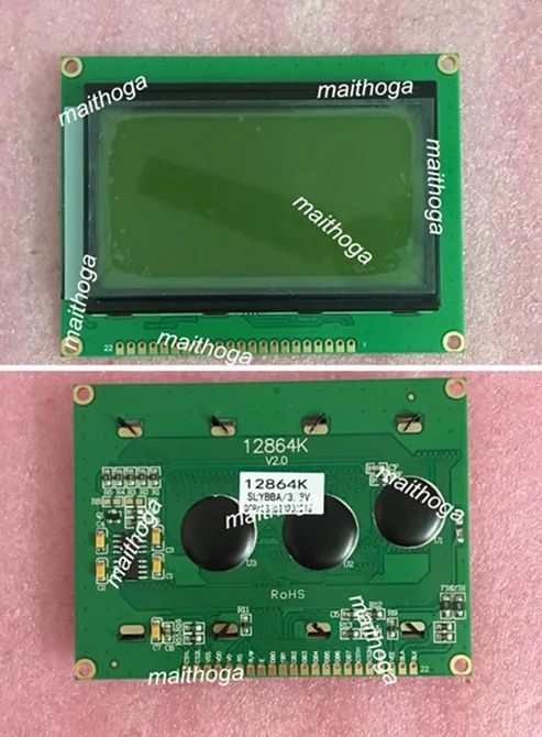 3 15 дюймовый 22 контактный параллельный STN FSTN COB 12864K ЖК графический KS0107 KS0108 В 5 в