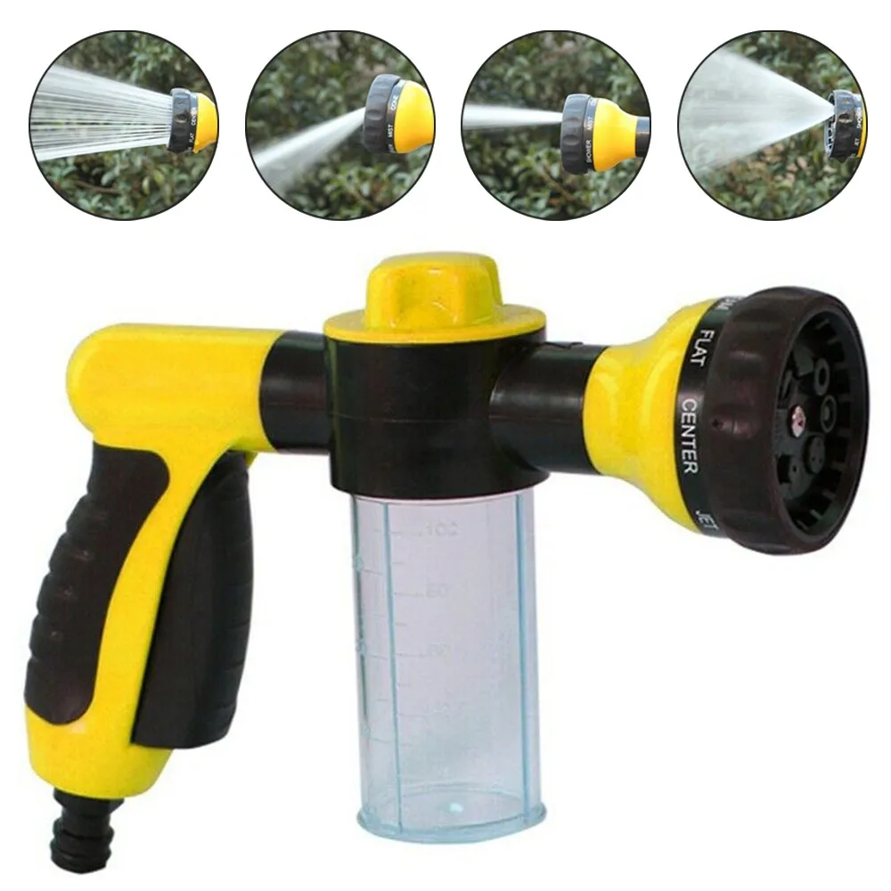 

Portable Foam Sprayer Pressure Gun Foam Sprayer Garden Water Hose Foam Nozzle Soap Dispenser Tools For Car Washing Wash Tools