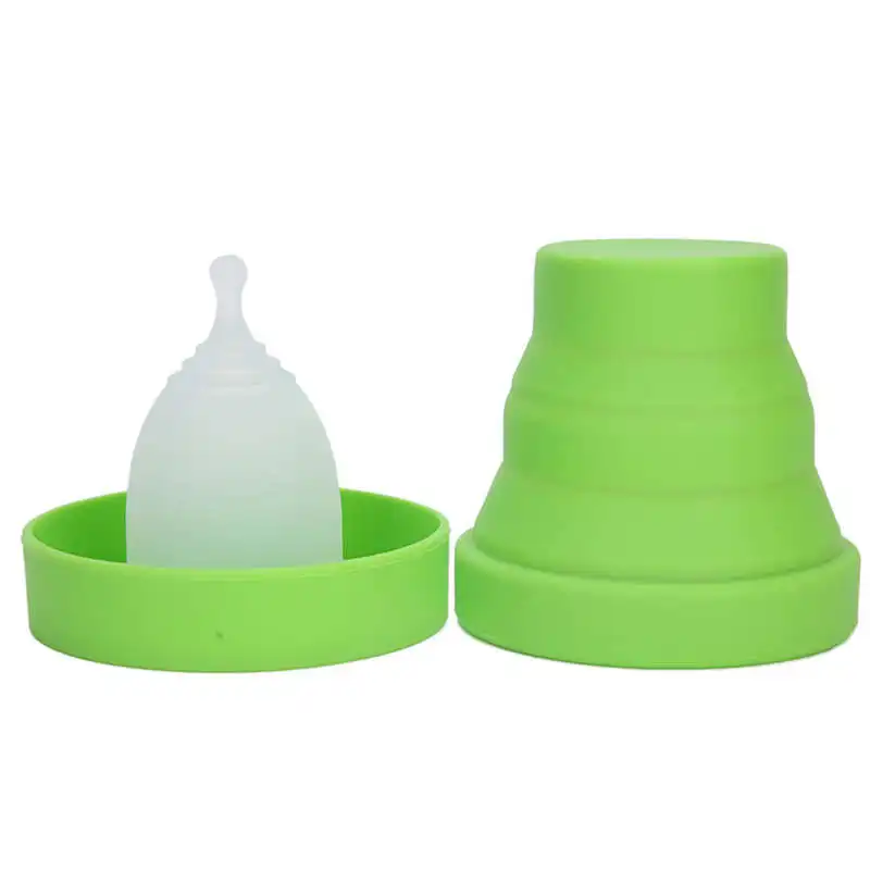 

Feminine Hygiene Silicone Menstrual Cup Reusable Feminine Hygiene Cup Soft Anti-Leakage Lady Period Cup Personal Health Care