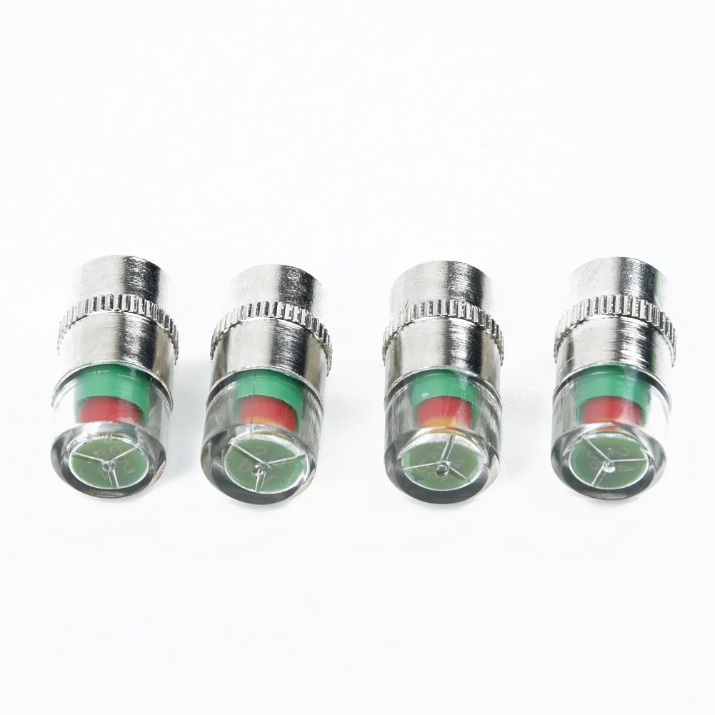 4PC Tire Monitor Valve Dust Cap Pressure Indicator Sensor Eye Alert For Car Auto | Автомобили и мотоциклы