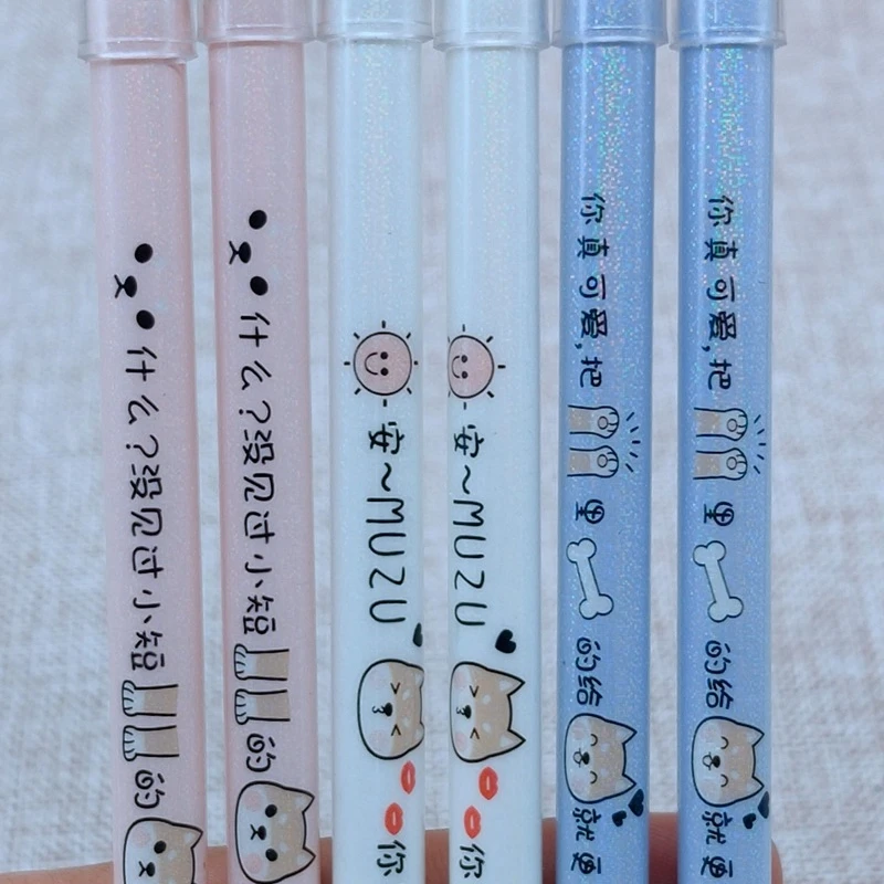 Ручка гелевая стираемая с голубыми чернилами 3 шт./компл. 0 5 мм| |