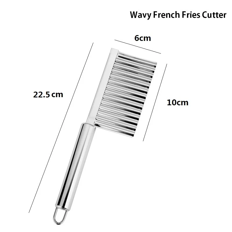 Овощечистка Картофельная овощерезка волнистый картофель фри резак мороженое