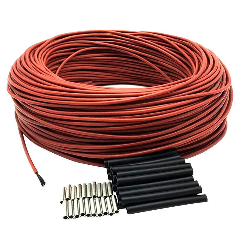 Расключение инфракрасного теплого пола. Инфракрасный термодатчик теплый пол. Универсальный монтажный набор ums-4. Нагревательный кабель для теплого пола. Инфракрасный кабель.