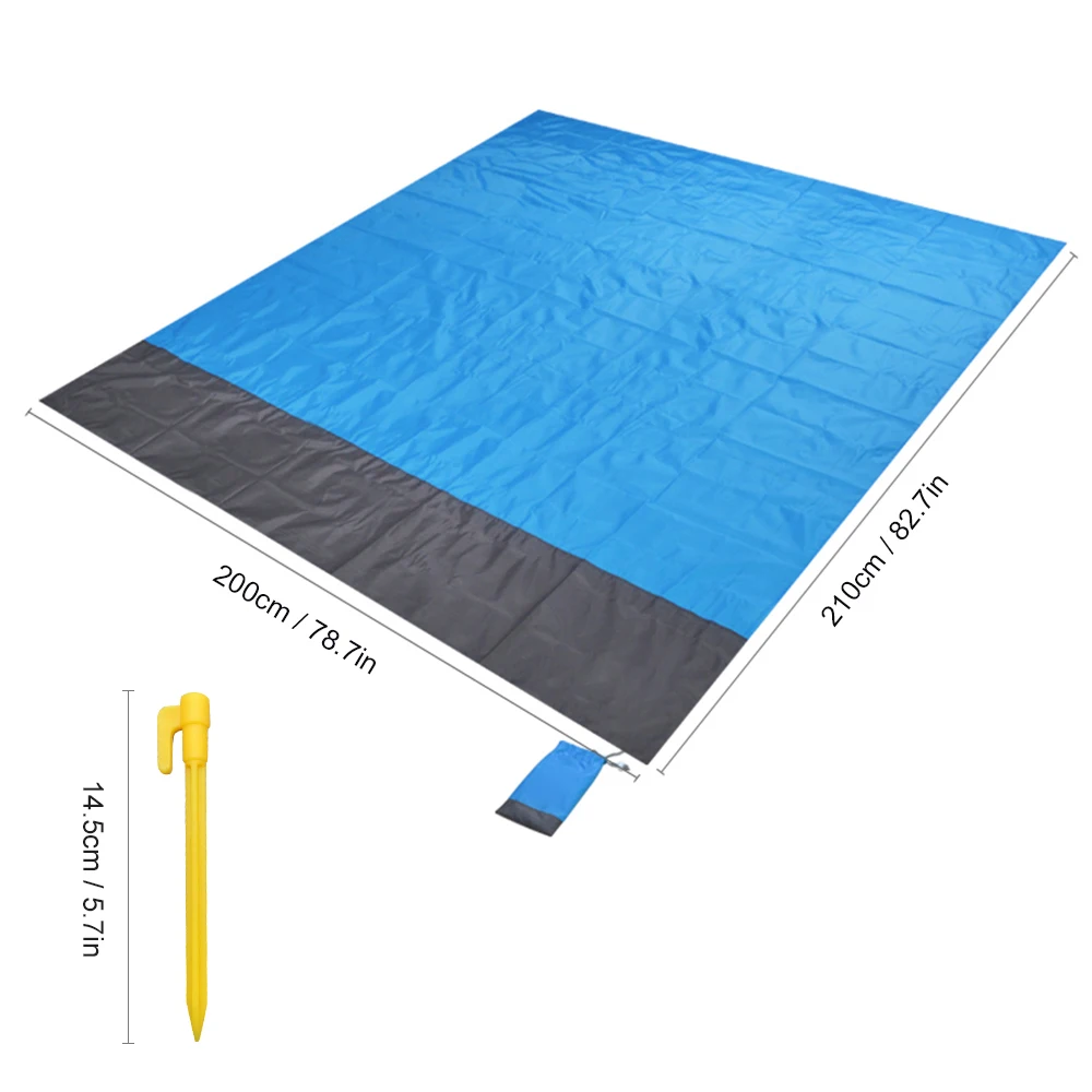 Легкий уличный коврик для кемпинга подушка влагостойкий складной пикника
