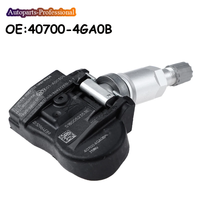 Новый датчик давления в шинах TPMS для Nissan Infiniti Q50 3.5L 3.7L 2014 2015 315 МГц 407004GA0B 40700-4GA0B 407004GA0A
