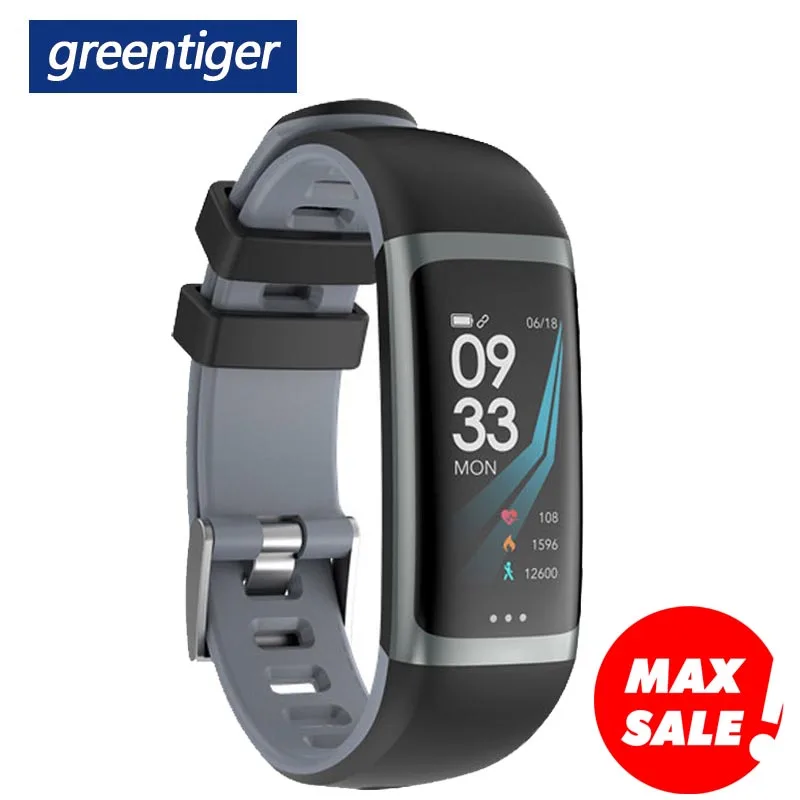 Greentiger G26, умный браслет, P67, водонепроницаемый, пульсометр, кровяное давление, кислород, фитнес-браслет, мульти спортивный режим, умный Браслет