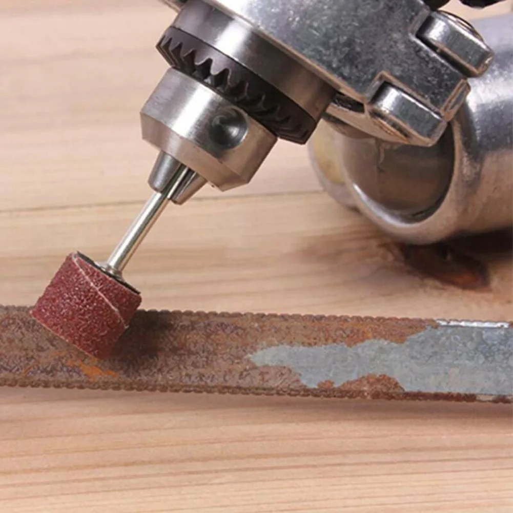 

Red Brown Sanding Drum Rotary Tool Accessories Drill Durable High Quality