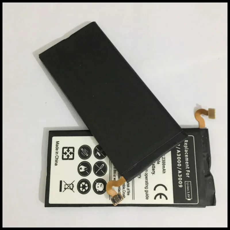 Высококачественная аккумуляторная батарея для Samsung A3 A300 A3000 A3009 A300X A300H A300F EB-BA300ABE |
