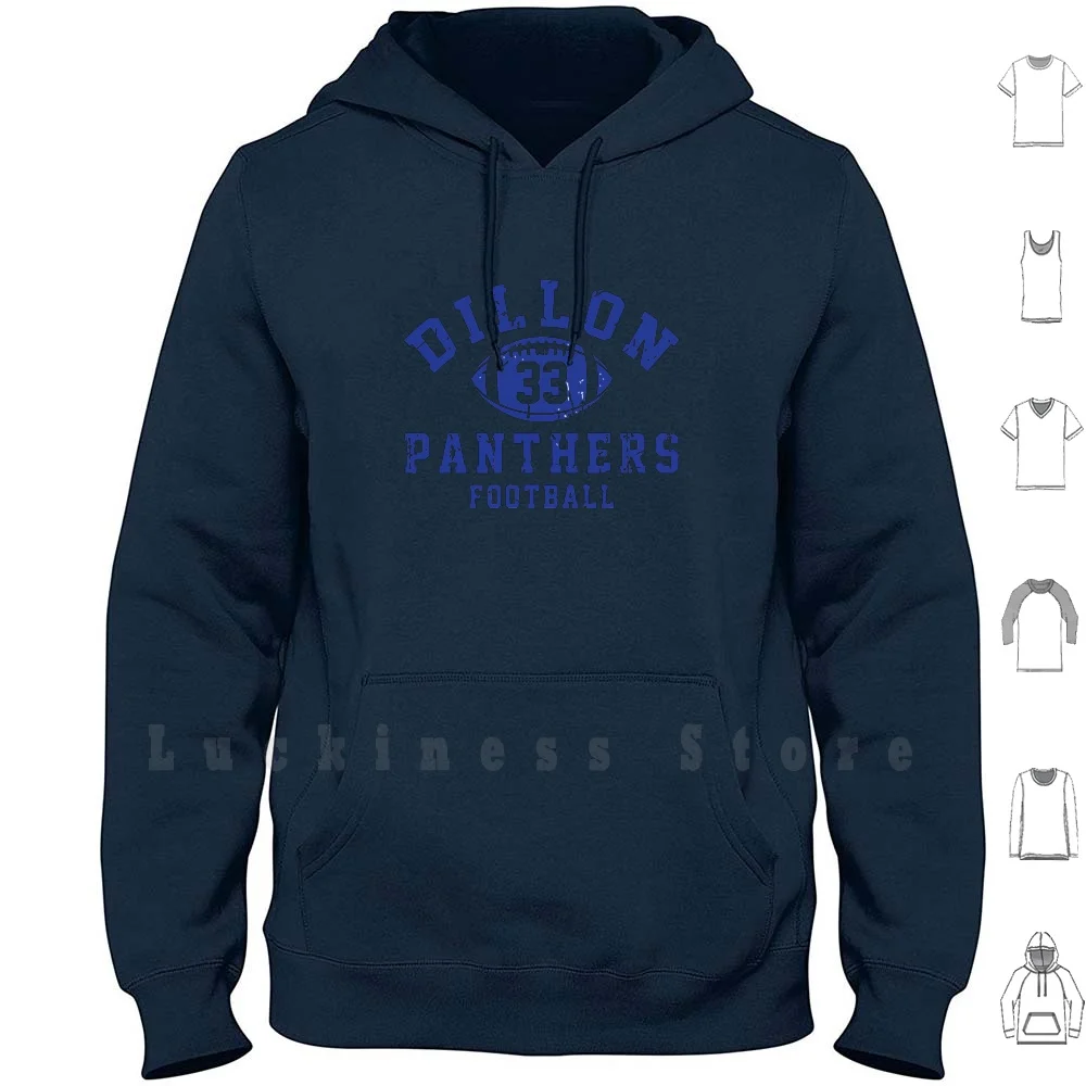 Dillon 33 Panthers Football hoodies Friday Night Lights Tv Show Football Tim Riggins Athletic
