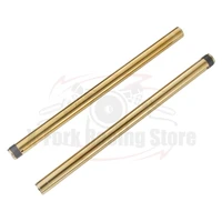 gold front fork inner tubes pipes for honda cbr250r mc41 2011 2017 2012 2013 2014 2016 cbr300r 2015 2017 37x610mm 51410 kyj 901
