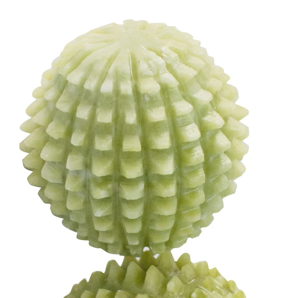 Natural Jade Stone Acupuncture Trigger Massage Ball Hand Rigger Point Muscle Sore Body Relief Exercise Tool | Красота и здоровье