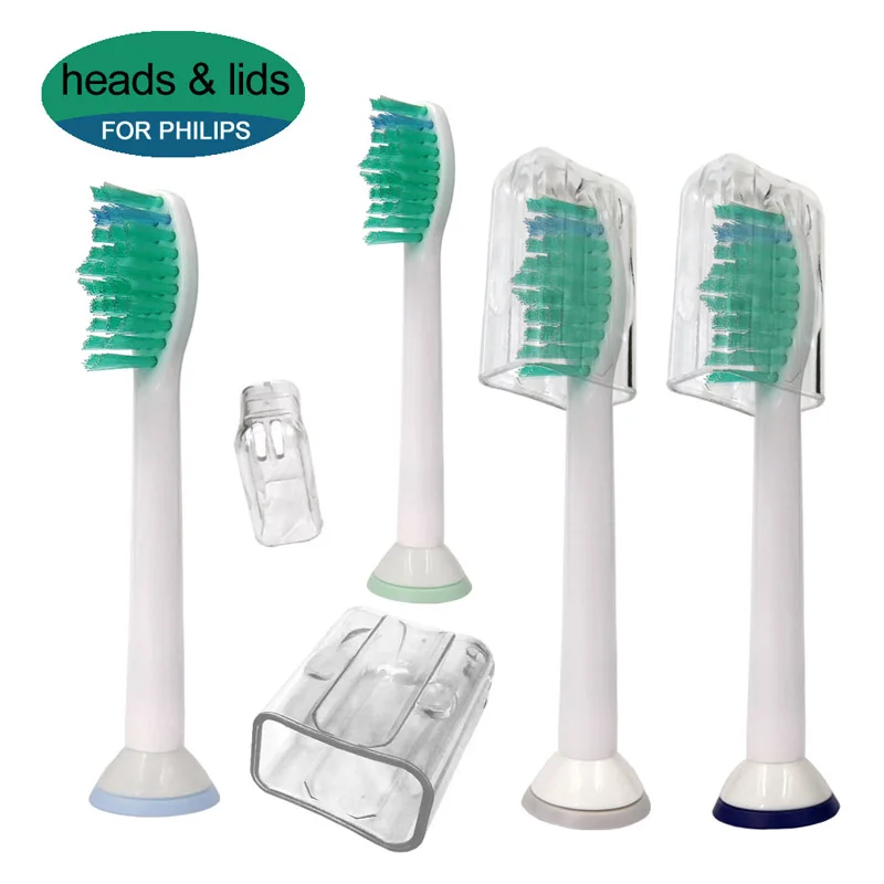 4 шт. сменные насадки для зубной щетки Philips Sonicare Электрическая зубная щетка ProResults
