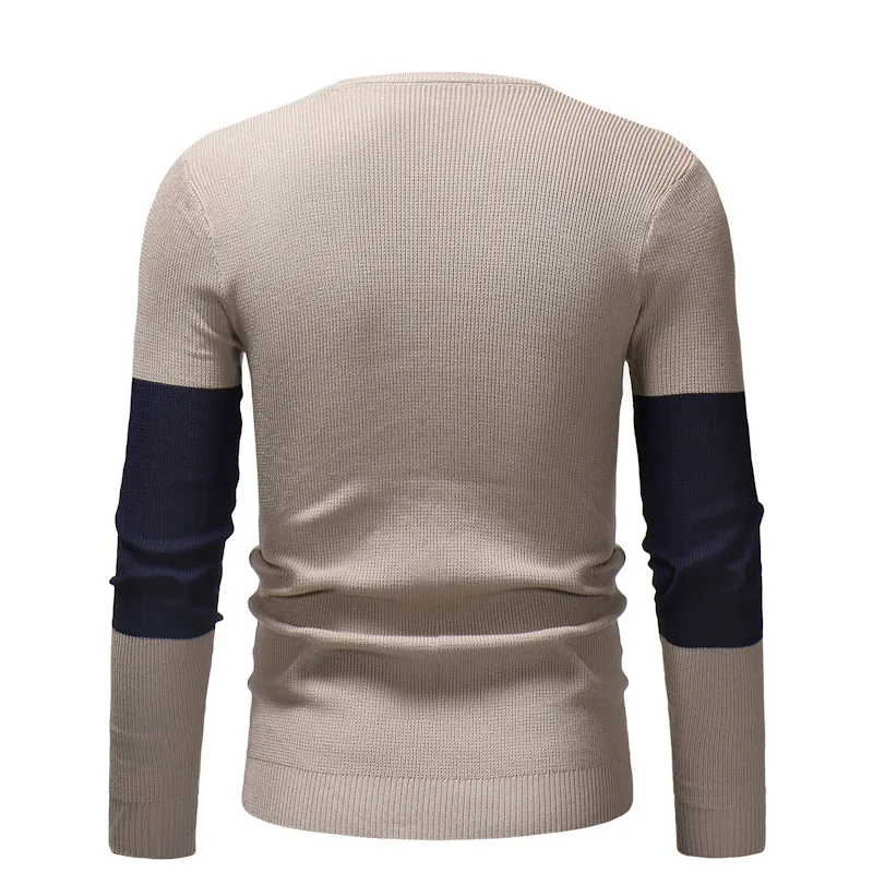 Новинка весна осень и зима 2021 модный удобный мужской свитер с круглым вырезом