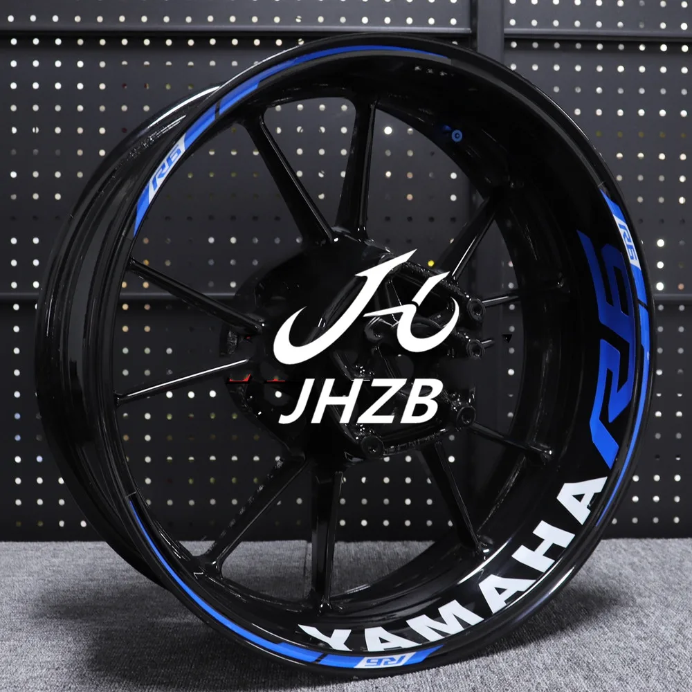 Применить к мотоциклу Yamah yzf R6 наклейка на ступицу колеса установить