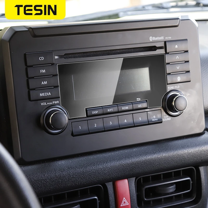 

Car Interior Mouldings For Suzuki Jimny Car CD Screen Protective Film Prevent Scratching Accessoroies For Suzuki Jimny 2019 2020