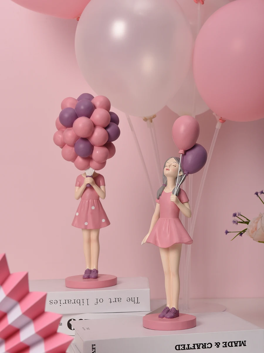 

Nordic Light luxury creative girl desktop decoration home living room porch TV cabinet decoration Birthday wedding gift