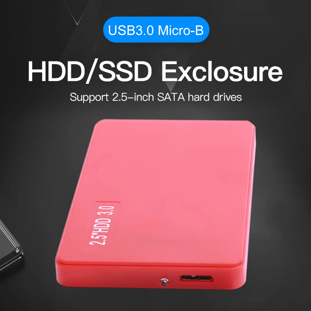 Computer PC Desktop Multifunctional Supplies 2.5 inch HDD SSD Case SATA to USB 3.0 External Hard Drive Enclosure Support 8TB