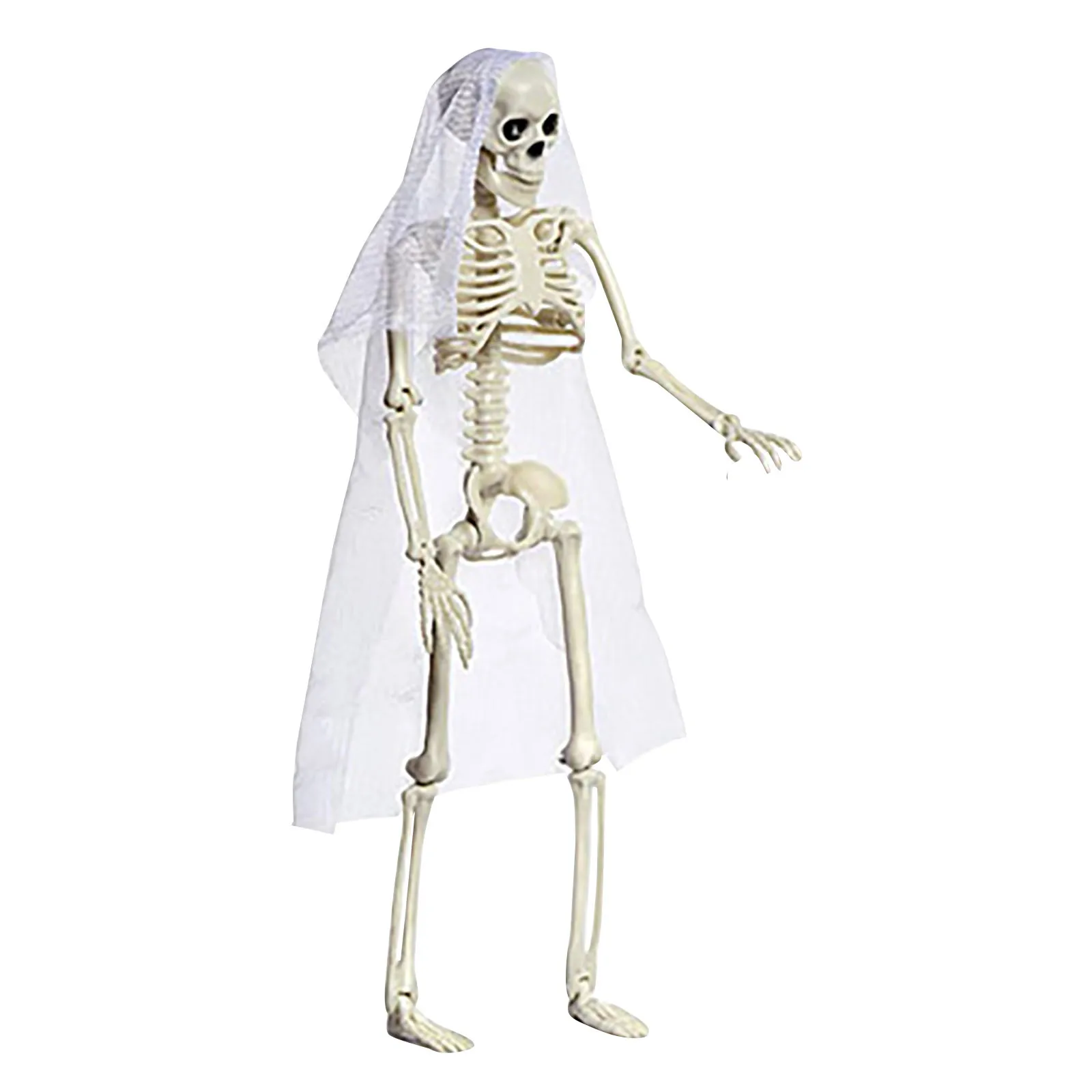 Скелет на Хэллоуин человеческое тело пластиковый призрак полный корпус скелет с