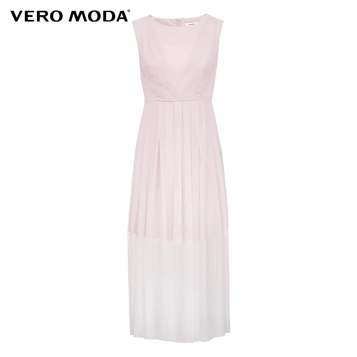 

Vero Moda Women Vintage Round Neckline Gradient Color Sleeveless Dress | 32017A502