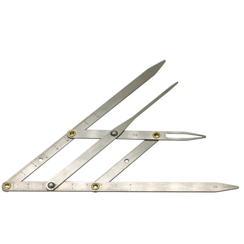 

1 Pc Makeup Ruler Measure Eyebrow Permanent Ruler Tattoo Shaping Stencil Triangle Ratio Divide Rulers Measuring Grooming Tool