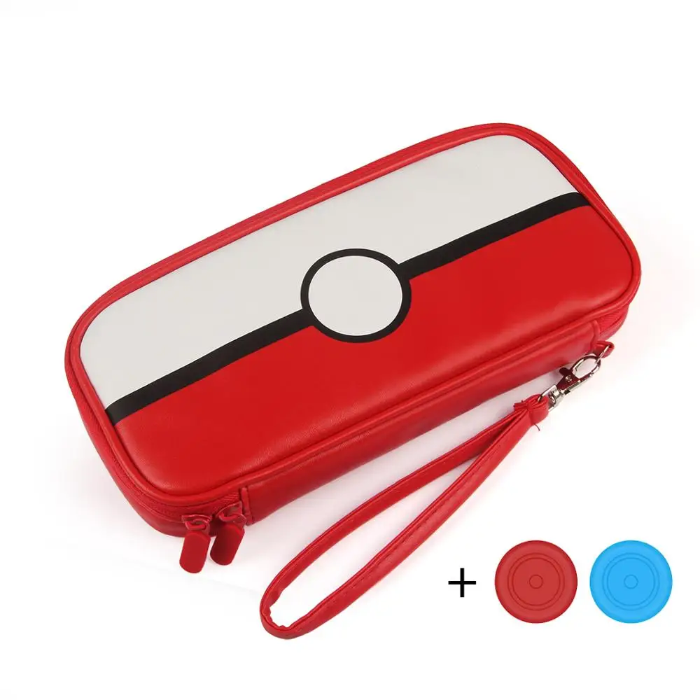 Small Size1 IBen Портативный PU чехол для переноски сумка для хранения для kingd Switch аксессуары Pokeball водостойкая консоль NS - Цвет: Small Size1