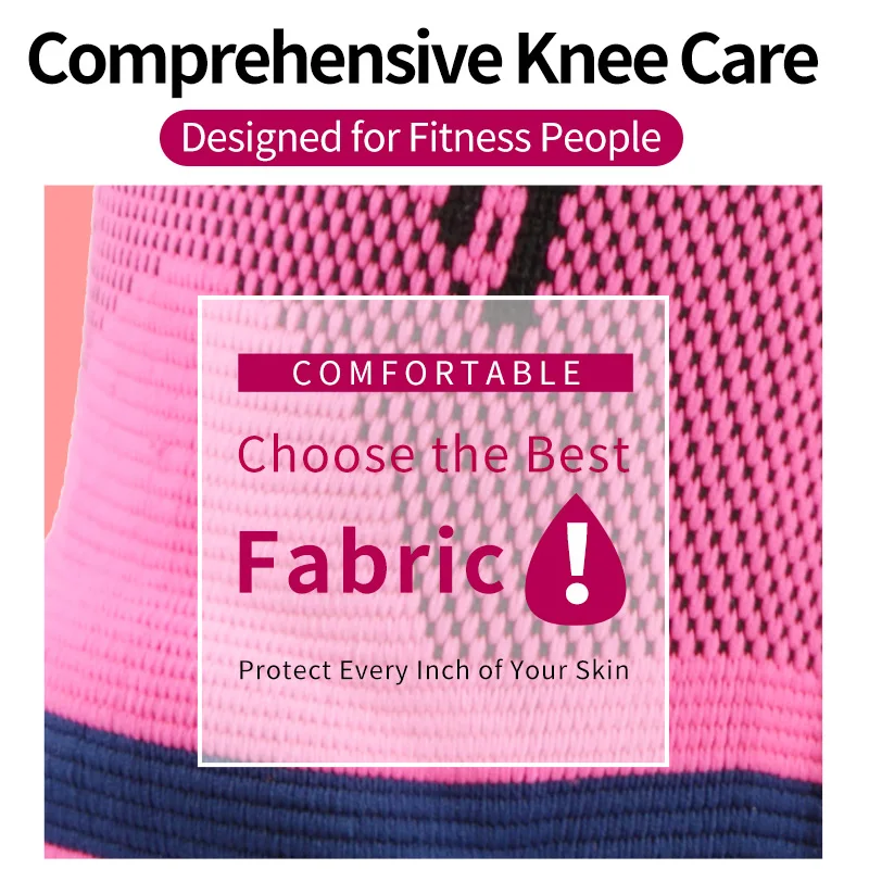 TMT женские наколенники на лямках из силикона весна полная поддержка коленной