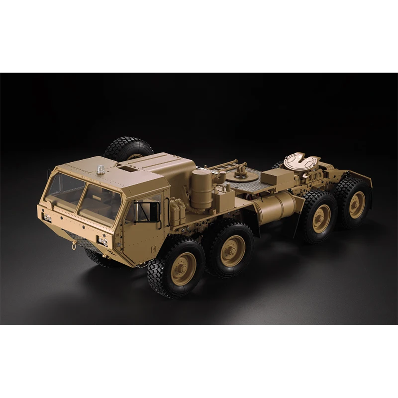 HG 1/12 RC Американский военный грузовик металлический 8*8 Chasis Модель 2 4G радио