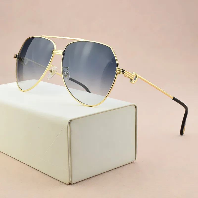 Солнцезащитные очки с градиентными линзами UV400 женские роскошные брендовые