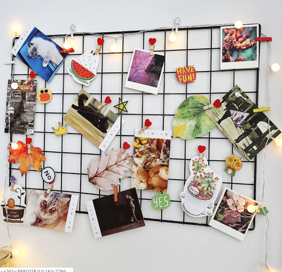 Пеньковый зажим для каната Сетка фото стена девушка сердце украшение спальни