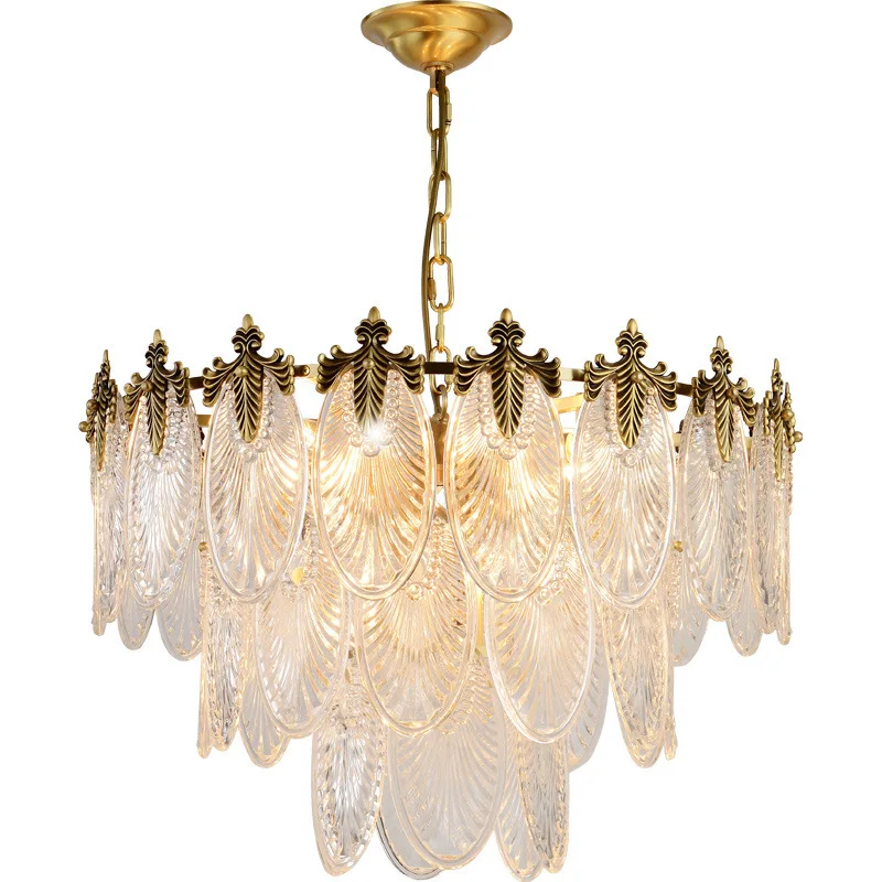 

Light luxury chandelier post-modern minimalist living room dining room bedroom lamp creative model room atmospheric lamps
